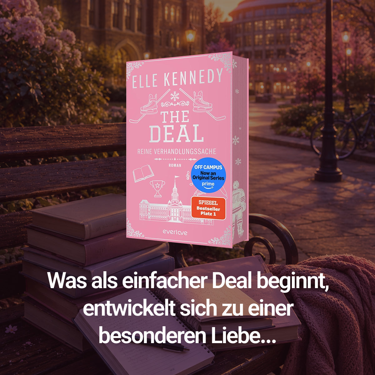 Die Off-Campus-Reihe Band 1-4 Special Edition + 1 exklusives Postkartenset – 2 [who:43]