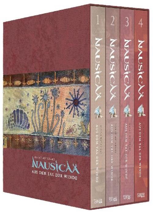 Nausicaä aus dem Tal der Winde, Doppelband-Edition Bände 1-4 im Schuber: Epische Umwelt-Saga vom Studio-Ghibli-Gründer in vier Bänden im Schuber.