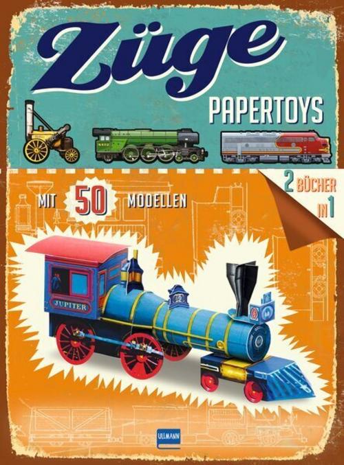 Papertoys Züge