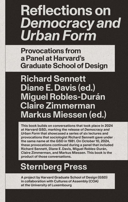 Reflections on Democracy and Urban Form