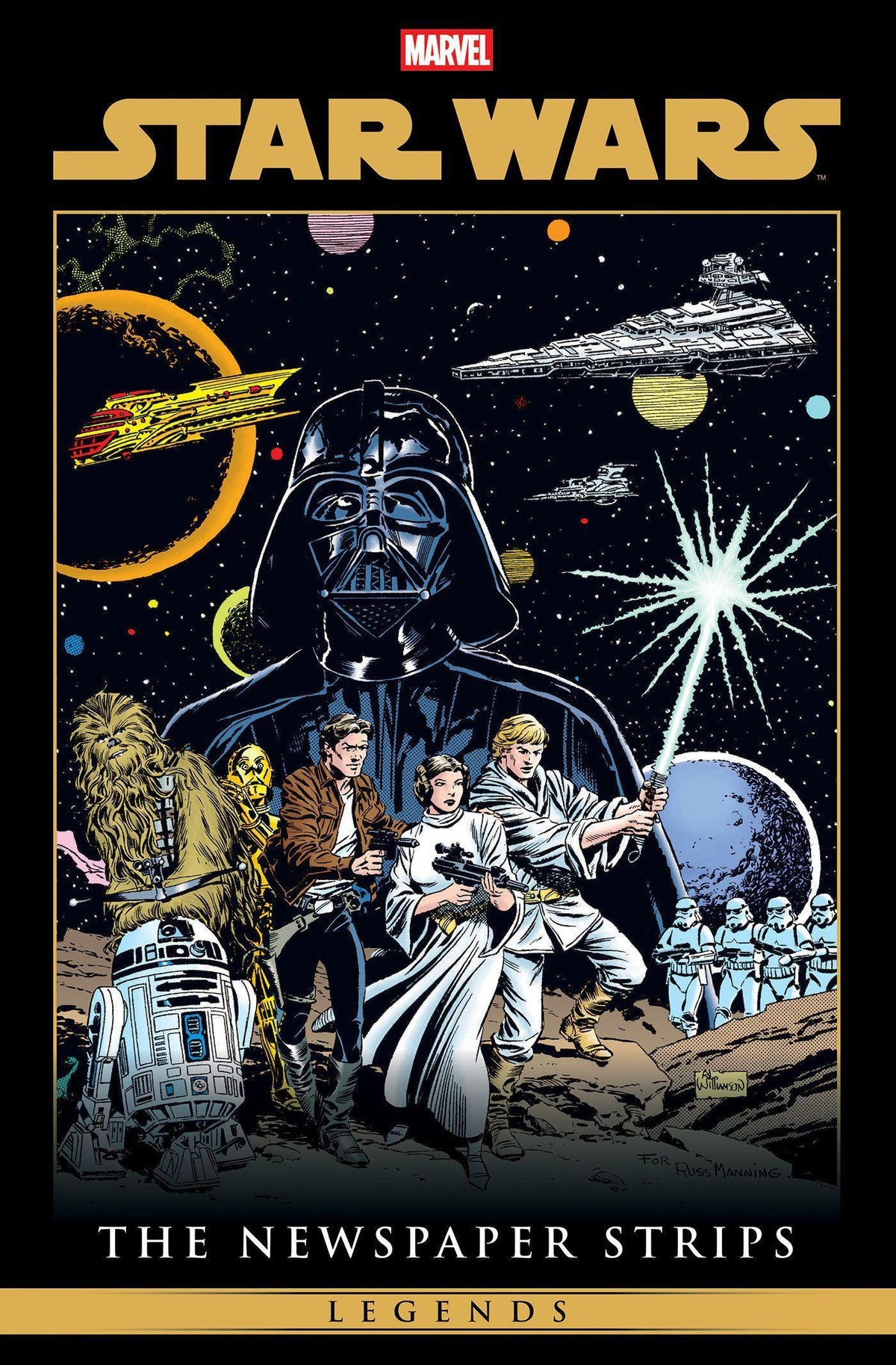 Star Wars Legends: The Newspaper Strips Omnibus Al Williamson Early Adventures Cover