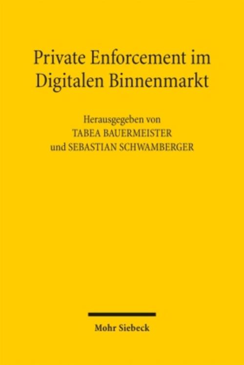 Private Enforcement im Digitalen Binnenmarkt