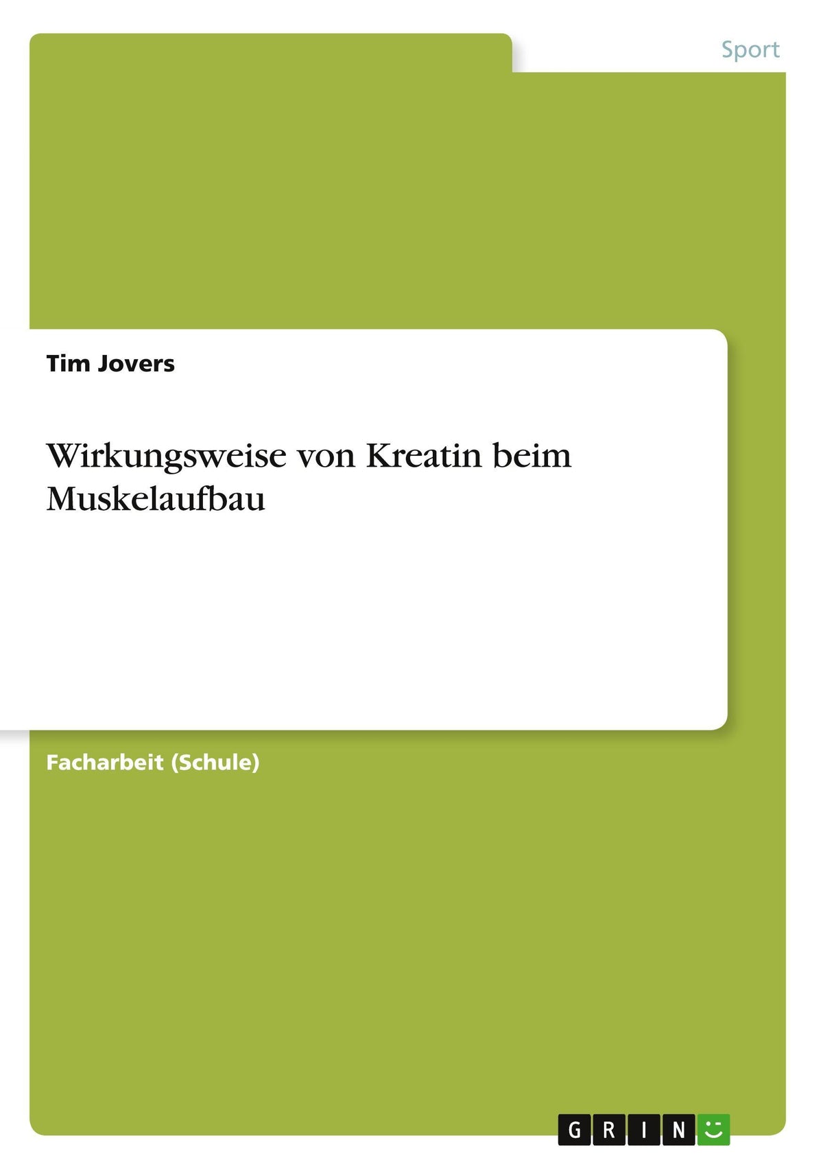 Wirkungsweise von Kreatin beim Muskelaufbau