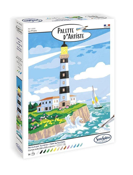 Malen nach Zahlen - Leuchtturm
