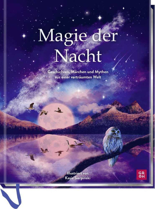 Magie der Nacht: Geschichten, Märchen und Mythen aus einer verträumten Welt | Zauberhaft illustriertes Märchenbuch und Schmuckausgabe