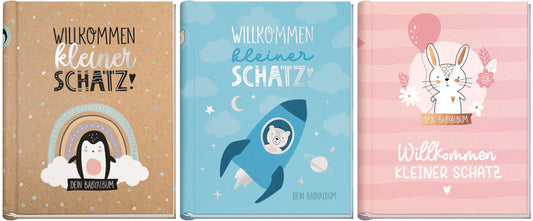 Babyalbum Willkommen kleiner Schatz