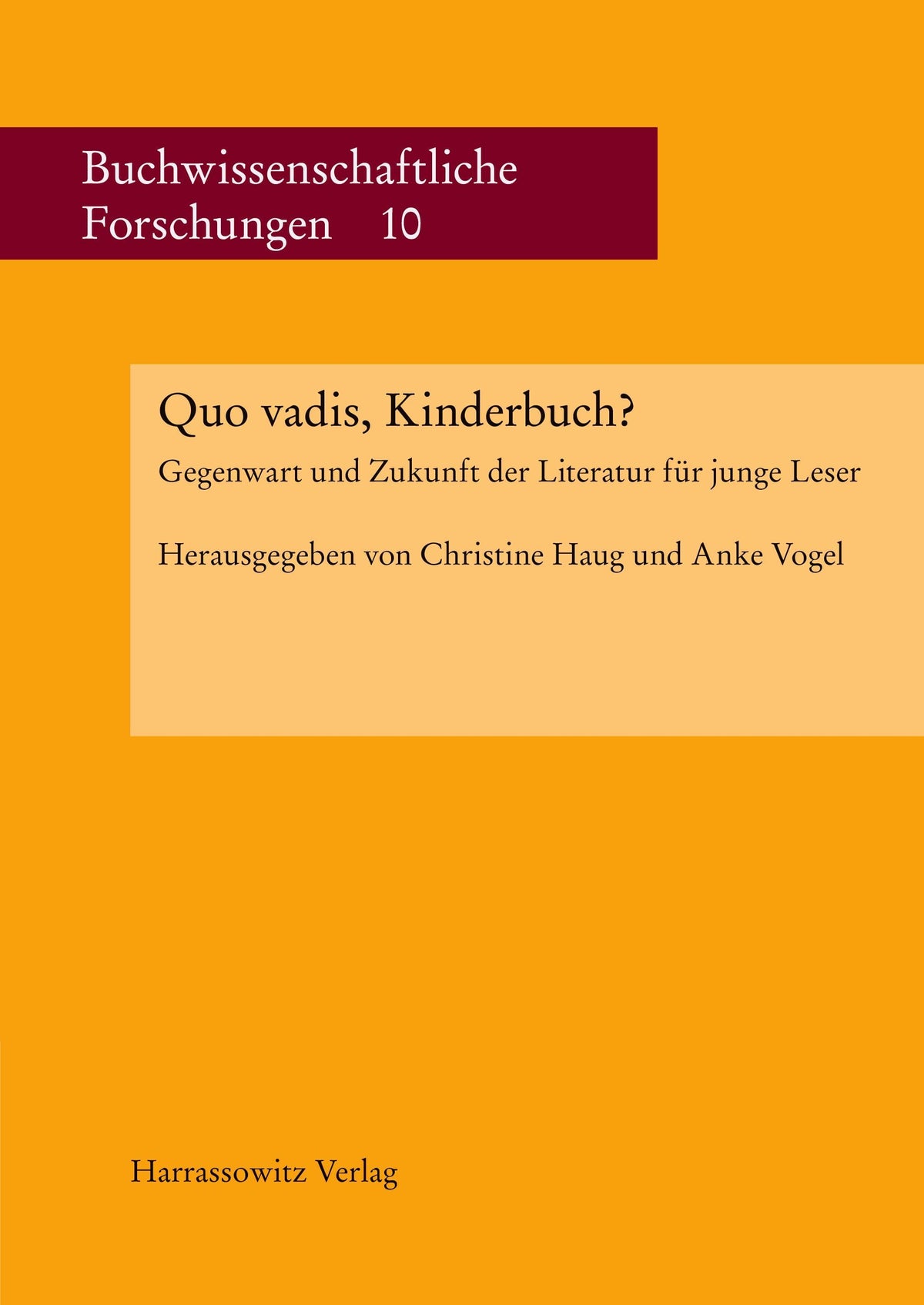 Quo vadis, Kinderbuch?