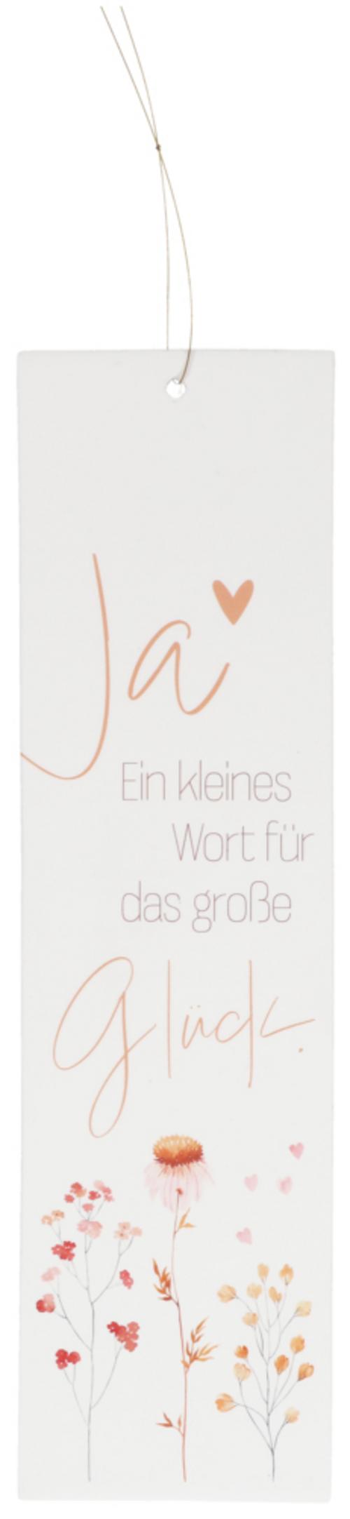 Wandtafel aus Porzellan - Hochzeit