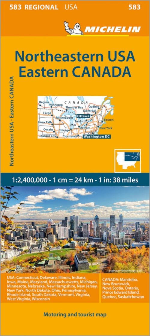 Michelin USA Nord-Ost, Kanada Ost