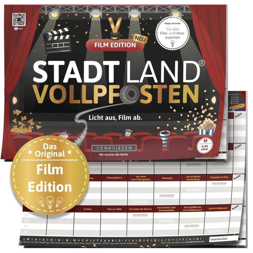 Stadt Land Vollpfosten Film Edition - \"Licht aus, Film ab.\"