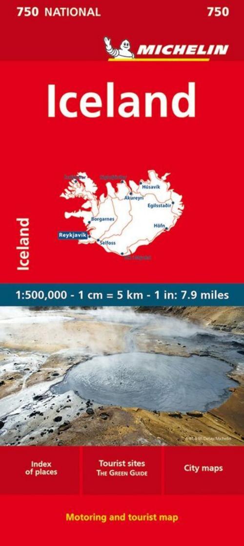 Michelin Nationalkarte  Island