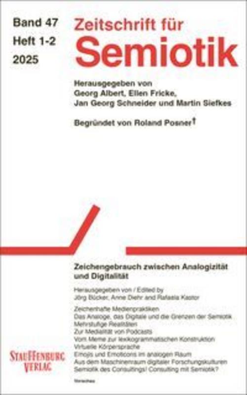 Zeitschrift für Semiotik 47 (2025) 1-2