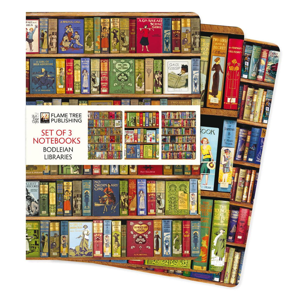 Bodleian Libraries Set of 3 Standard Notebooks