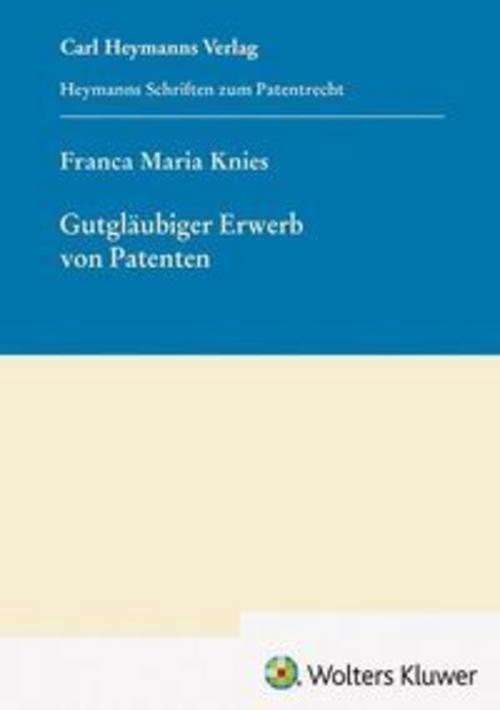 Gutgläubiger Erwerb von Patenten (HSP 30)