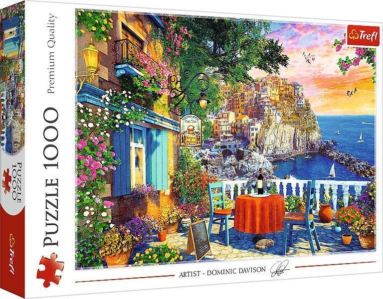 Puzzle 1000  Blick auf die Cinque Terre