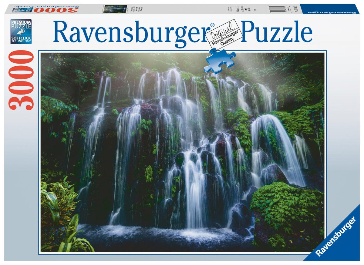 Erwachsenenpuzzle 3000 Teile - Wasserfall auf Bali