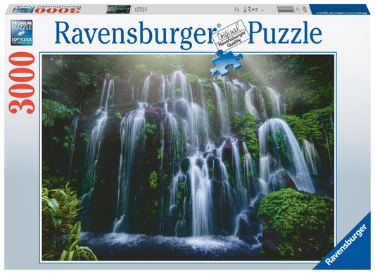 Erwachsenenpuzzle 3000 Teile - Wasserfall auf Bali