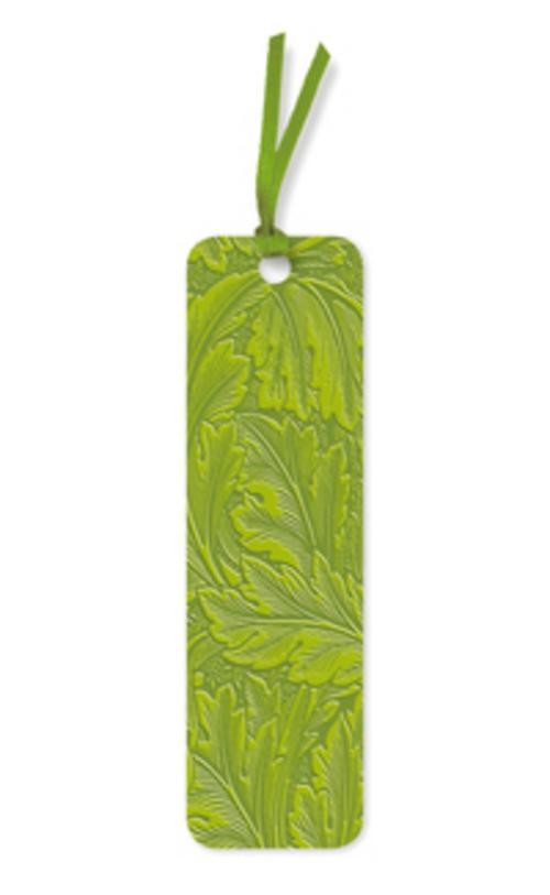 10er-Verpackungseinheit Lesezeichen aus Kunstleder: William Morris, Akanthus