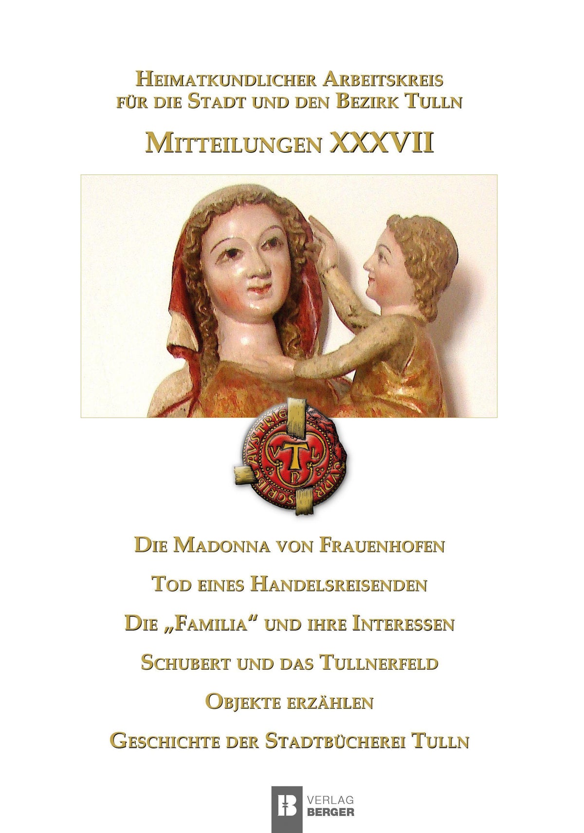 HEIMATKUNDE Mitteilungen XXXVII