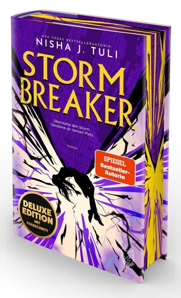 Storm Breaker (Deluxe-Ausgabe) (Storm Breaker 1): Roman | Dystopische Romantasy an einer Elite-Academy mit deadly Trials | Mit besonderer Ausstattung