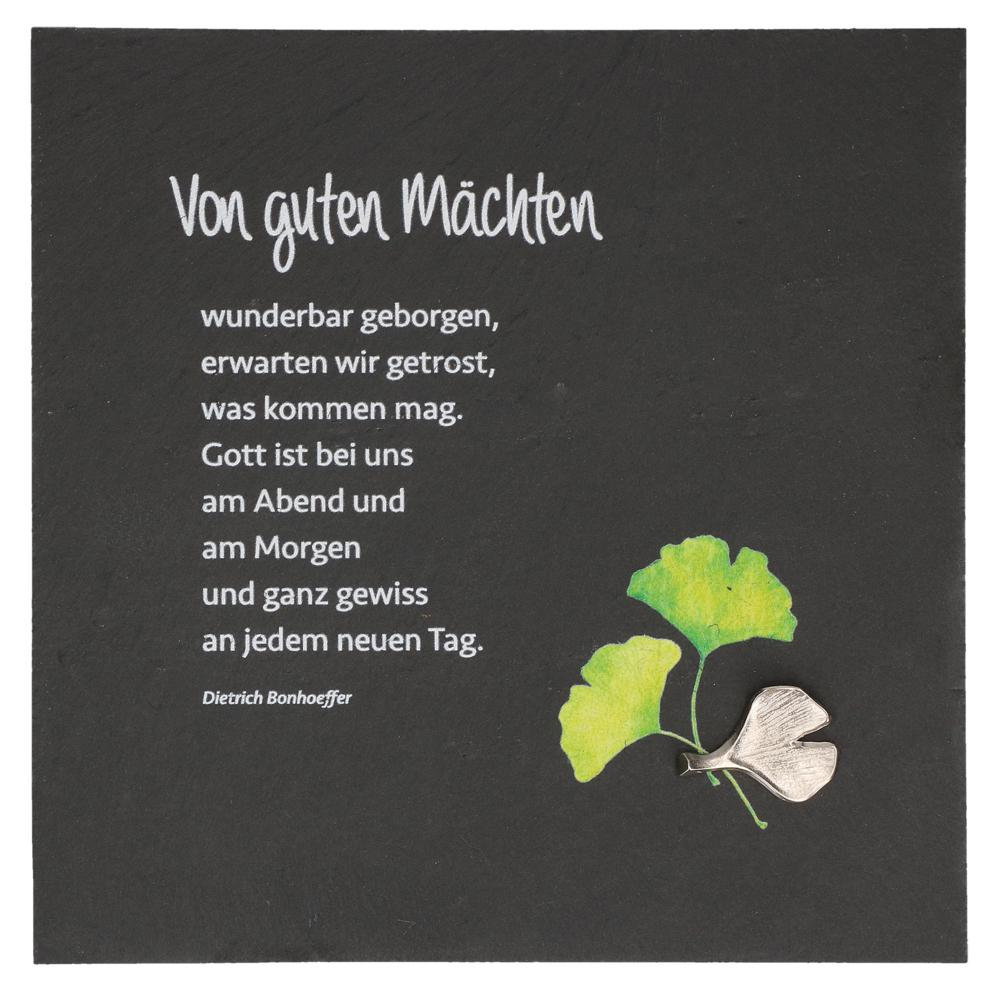 Schiefertafel - Von guten Mächten