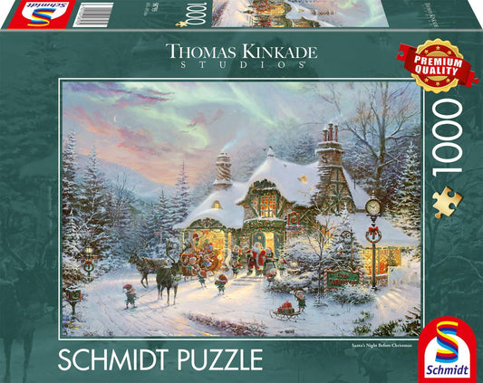 Thomas Kinkade Studios - Santas Nacht vor Weihnachten