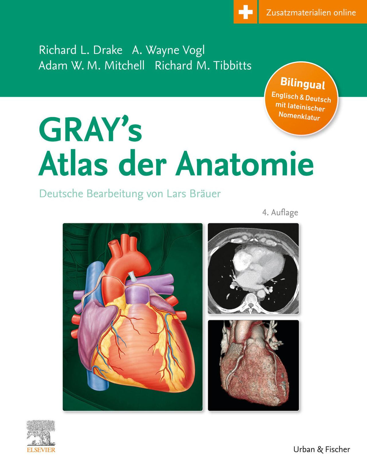 Gray's Atlas der Anatomie mit online Zusatzmaterial Videos