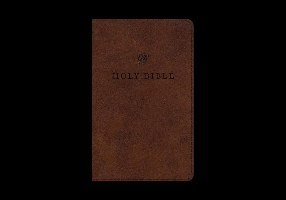 ESV Premium Church Bible, Large Print (Trutone, Brown)