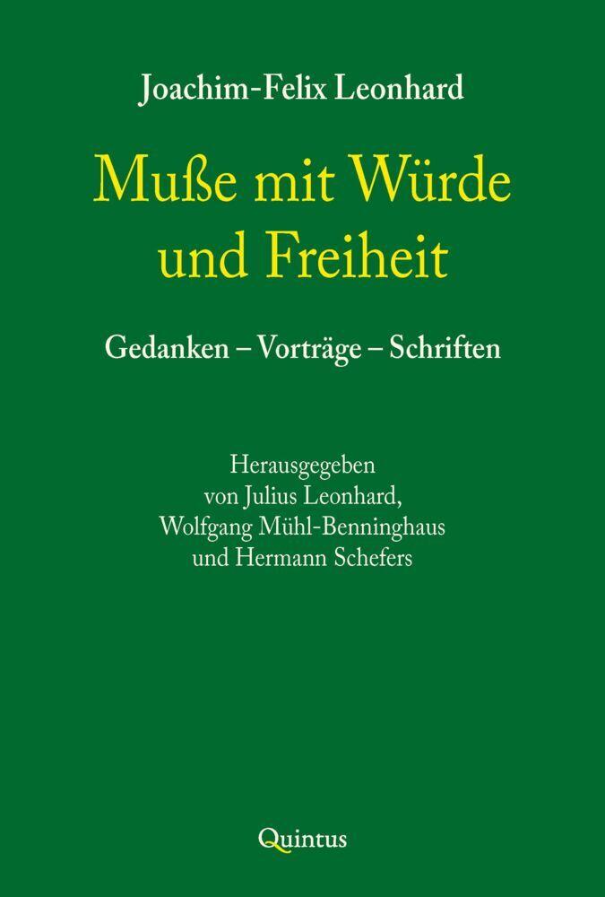 Muße mit Würde und Freiheit