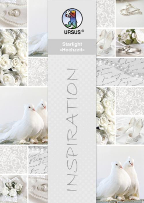 URSUS Starlight \"Hochzeit\", weiß/silber