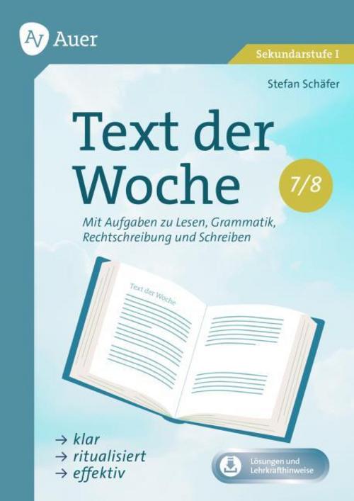 Text der Woche Klassen 7-8