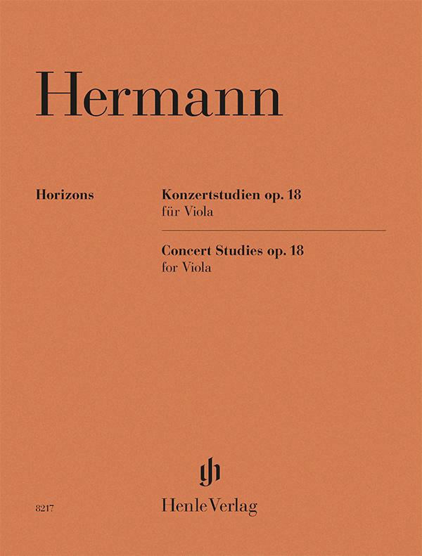 Friedrich Hermann - Konzertstudien op. 18 für Viola