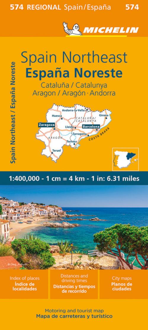 Spain Northeast 1:400 000