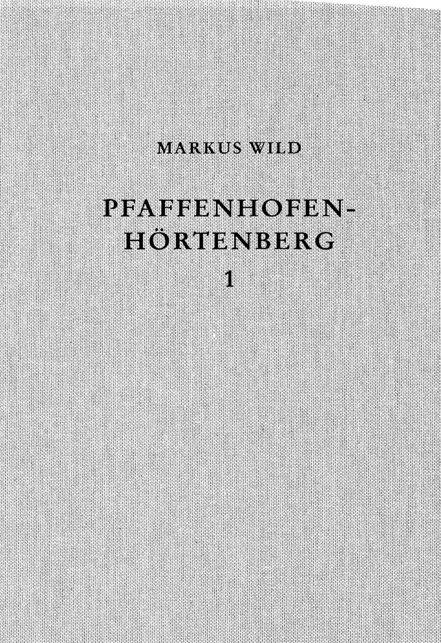 Die eisenzeitliche Siedlung von Pfaffenhofen-Hörtenberg in Tirol