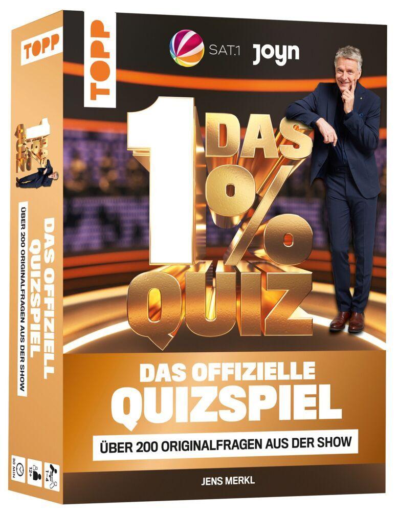 Frechverlag/Das 1% Quiz - Wie clever bist du? Das offizielle Kartenspiel mit Fragen aus de