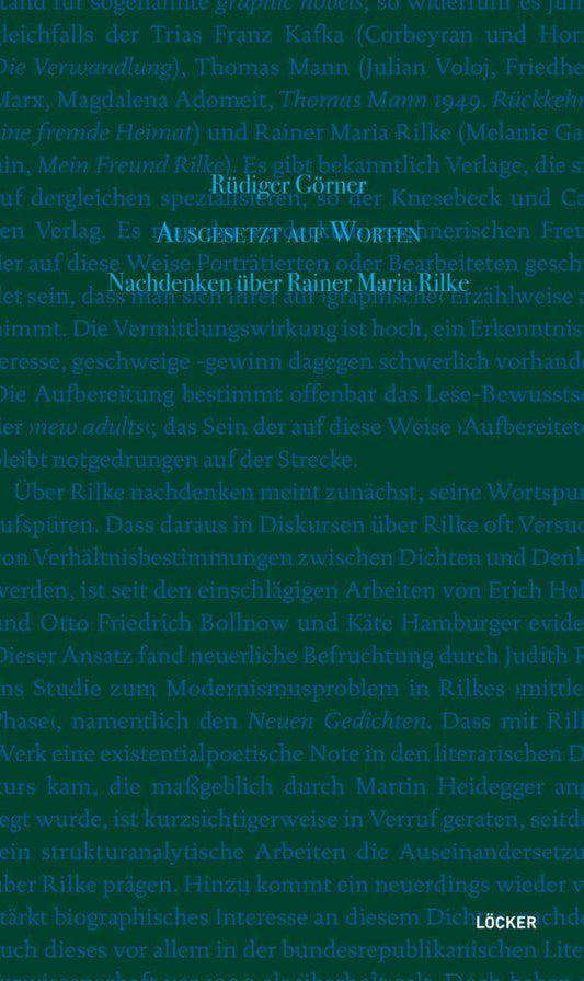 Ausgesetzt auf Worten