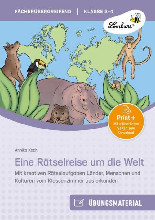 Eine Rätselreise um die Welt - für Klasse 3-4