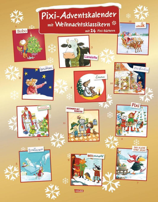 Diverse/Pixi Adventskalender GOLD 2026