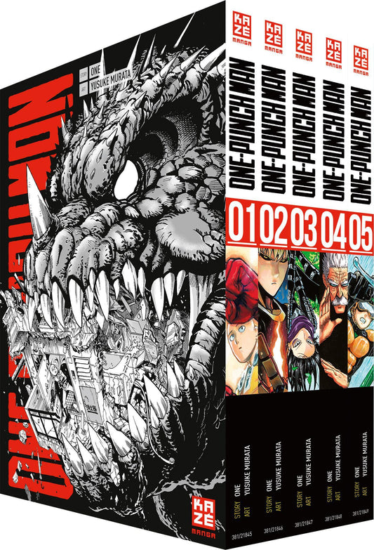 ONE-PUNCH MAN - Band 01-05 im Sammelschuber