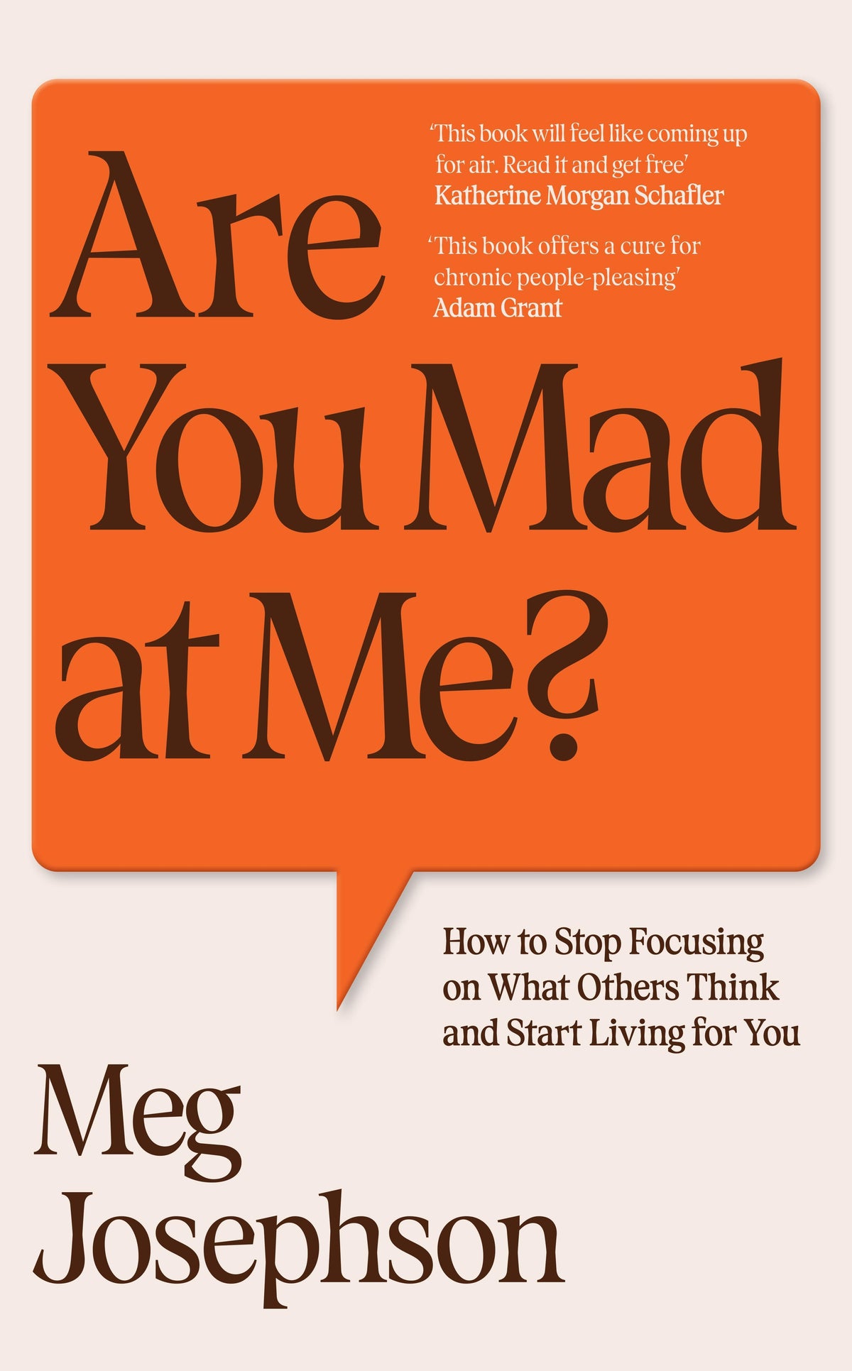 Are You Mad At Me?