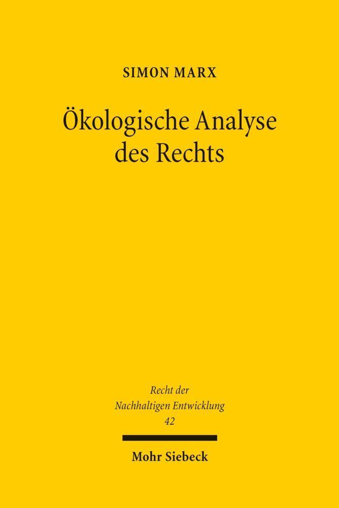 Ökologische Analyse des Rechts
