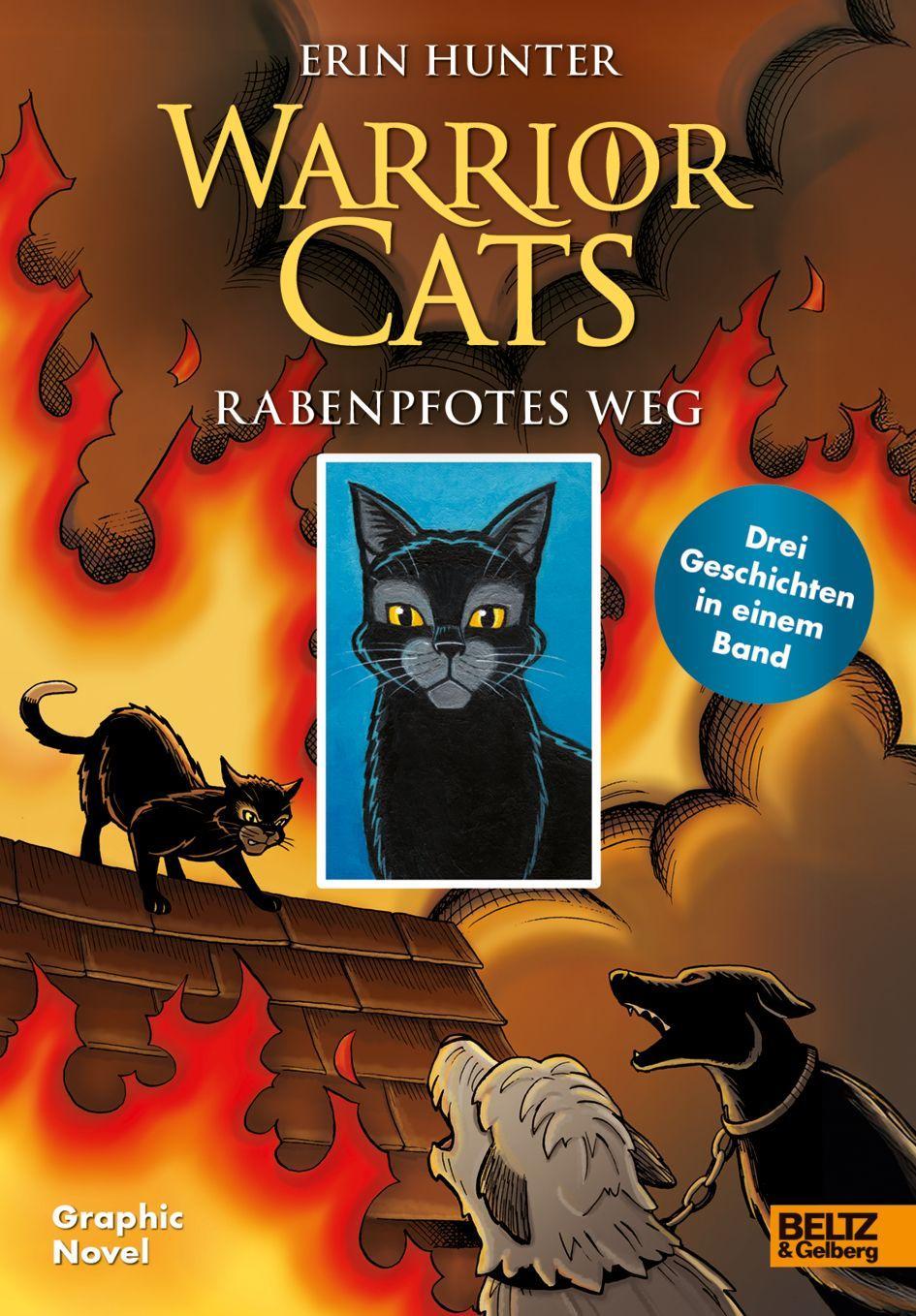 Warrior Cats - Rabenpfotes Weg: Graphic Novel mit drei Geschichten: Zerstörter Frieden, Ein Clan in Not, Das Herz eines Kriegers