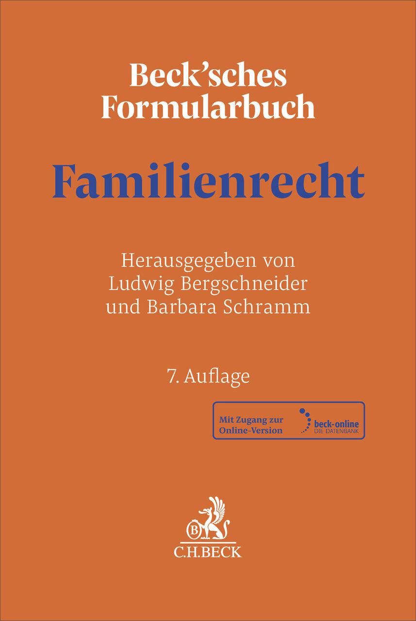 Beck'sches Formularbuch Familienrecht