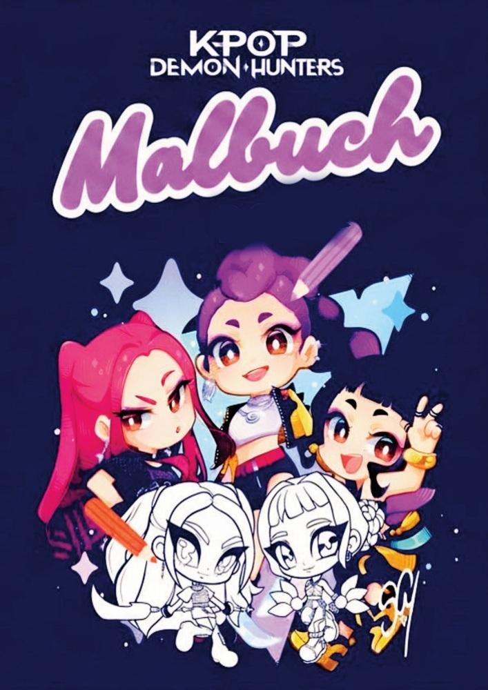 Kpop Demon Hunters Malbuch