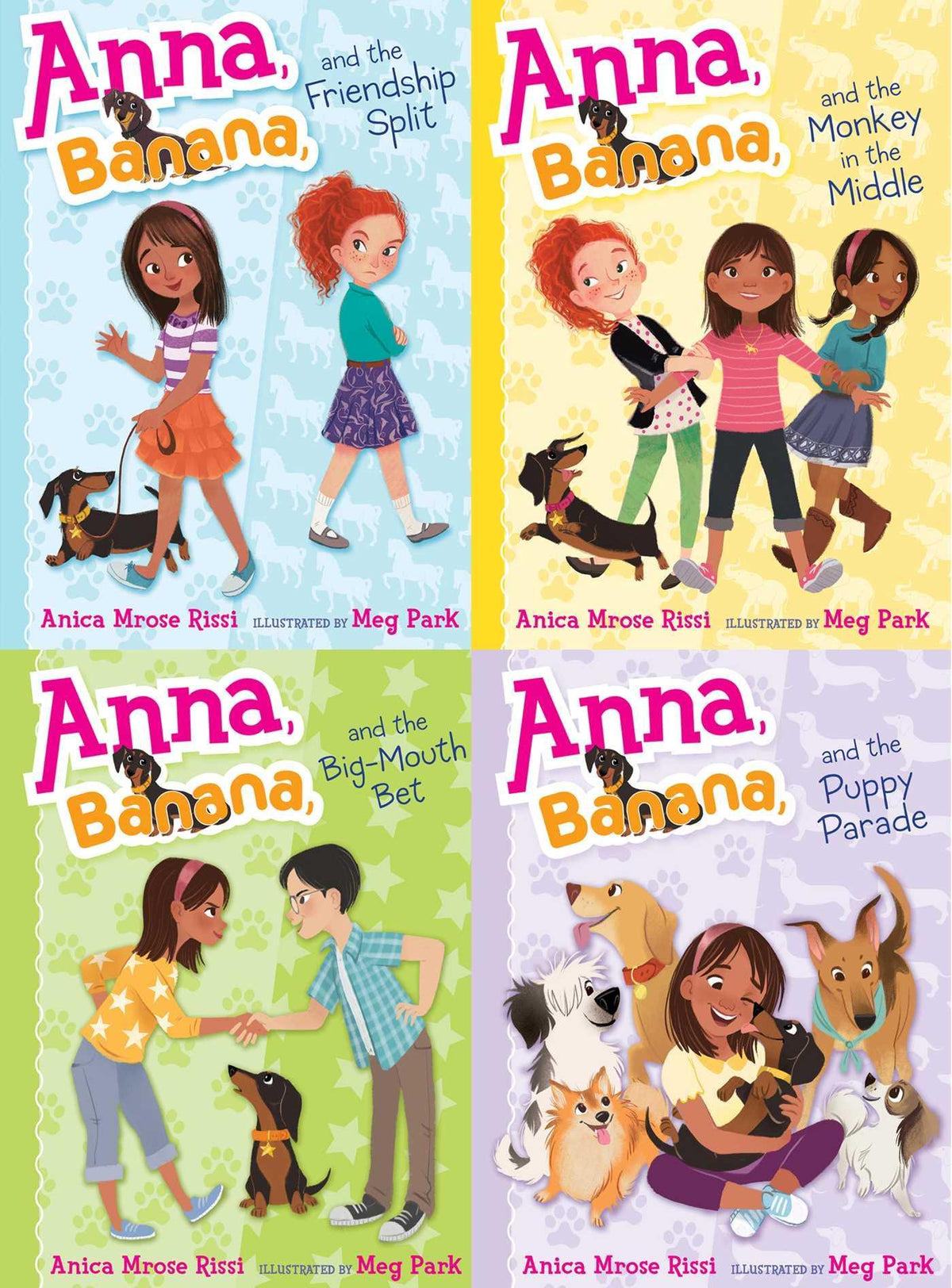 Anna, Banana, and Friends--A Four-Book Paperback Collected Set!