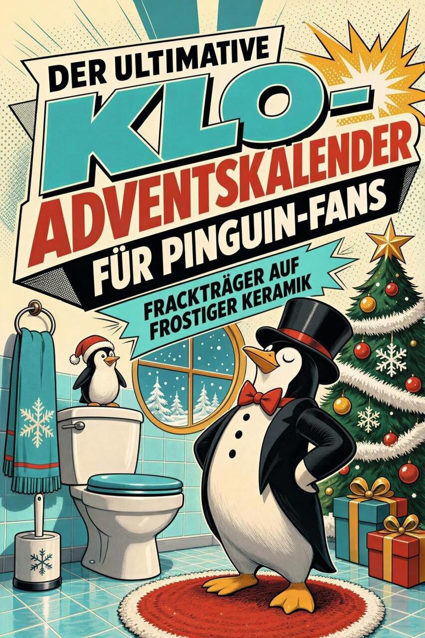 Der ultimative Klo-Adventskalender für Pinguin-Fans