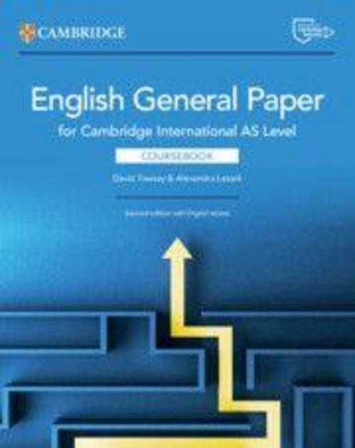 Cambridge International as Level English General Paper Coursebook with Digital Access (2 Years)