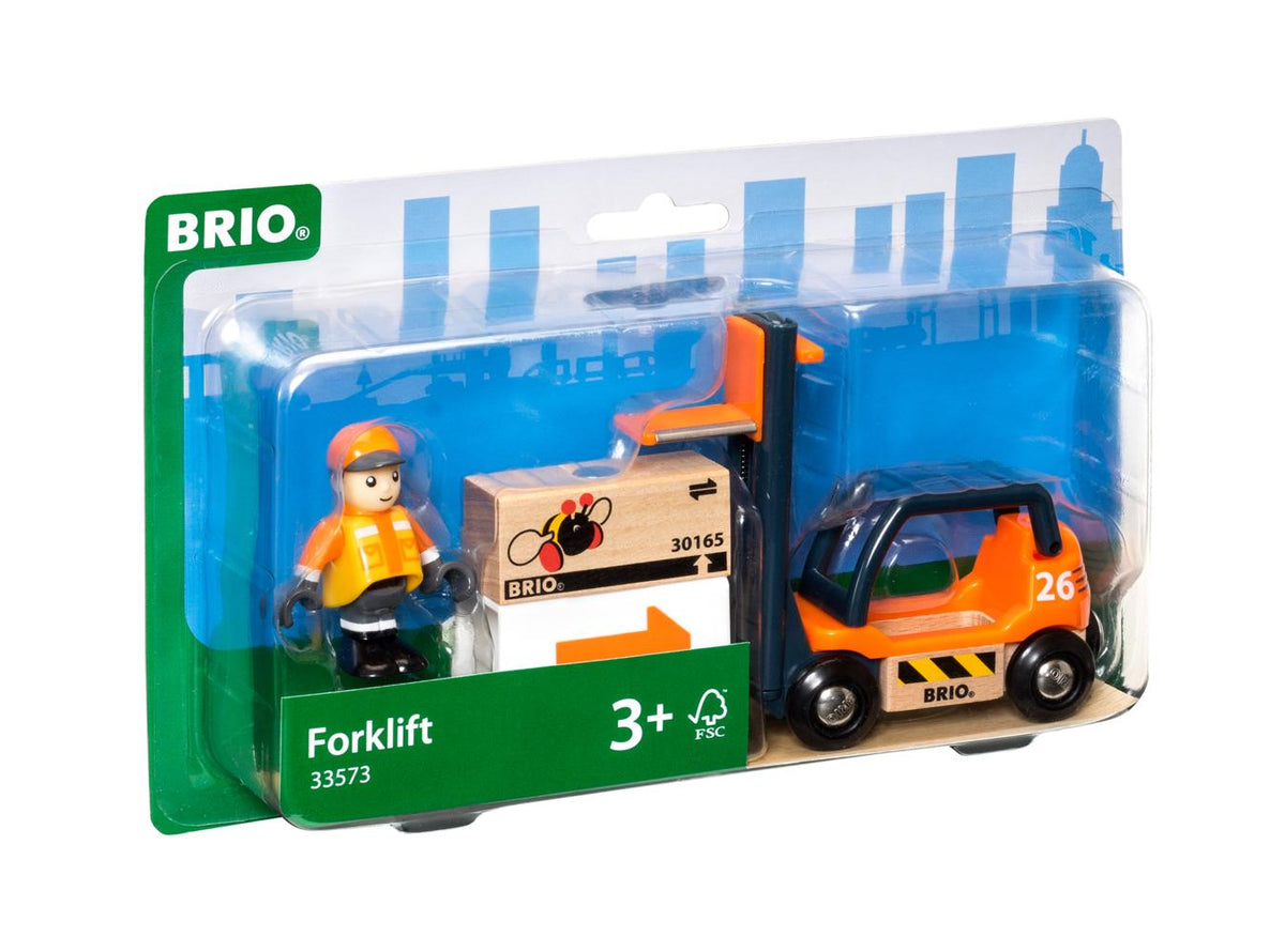 BRIO World - Gabelstapler