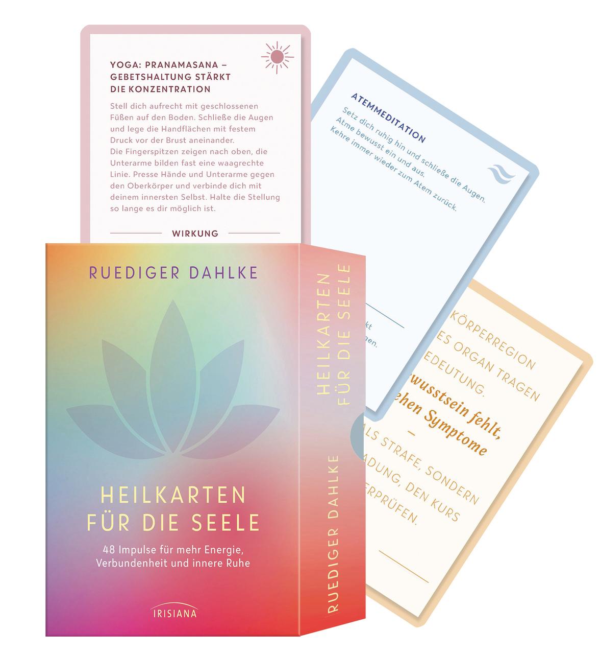 Dahlke, Ruediger/Heilkarten für die Seele