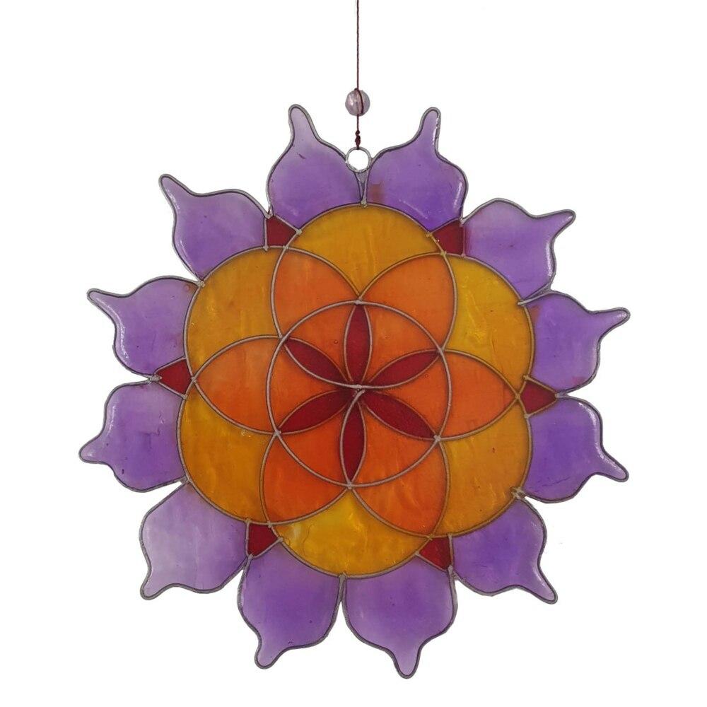 Suncatcher \"Lotus Saat des Lebens\"